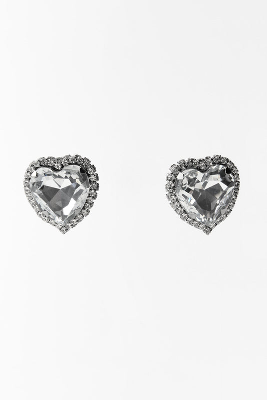 HEART EARRINGS WITH JEWELRY | Limited edition